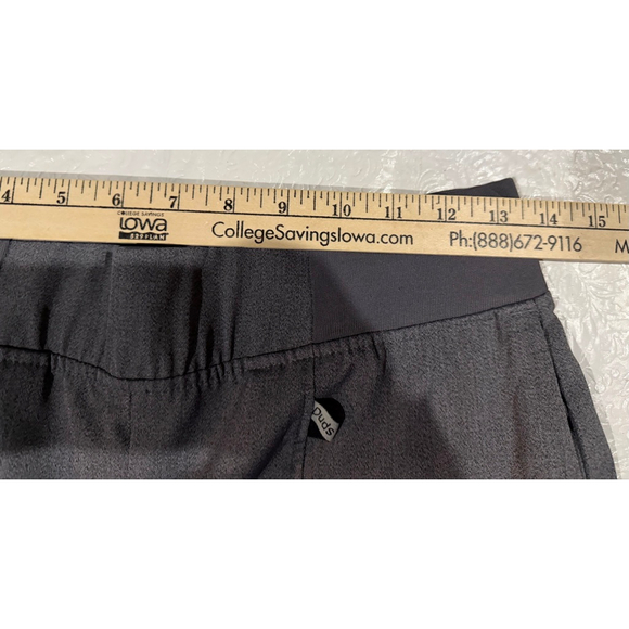 Women's ClimateRight by Cuddl Duds Grey Heather Joggers S Pockets Athleisure - Picture 7 of 9